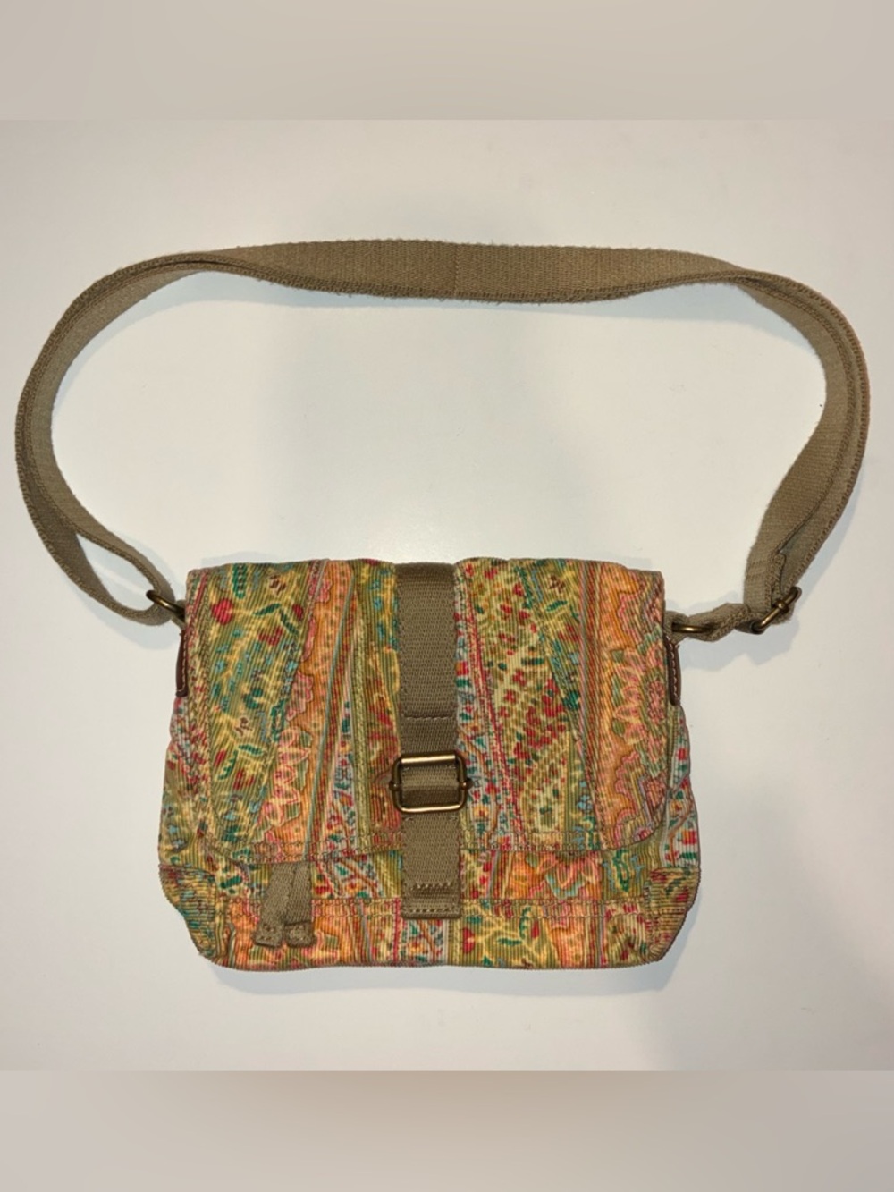 Fossil - Paisley Corduroy Mini Crossbody